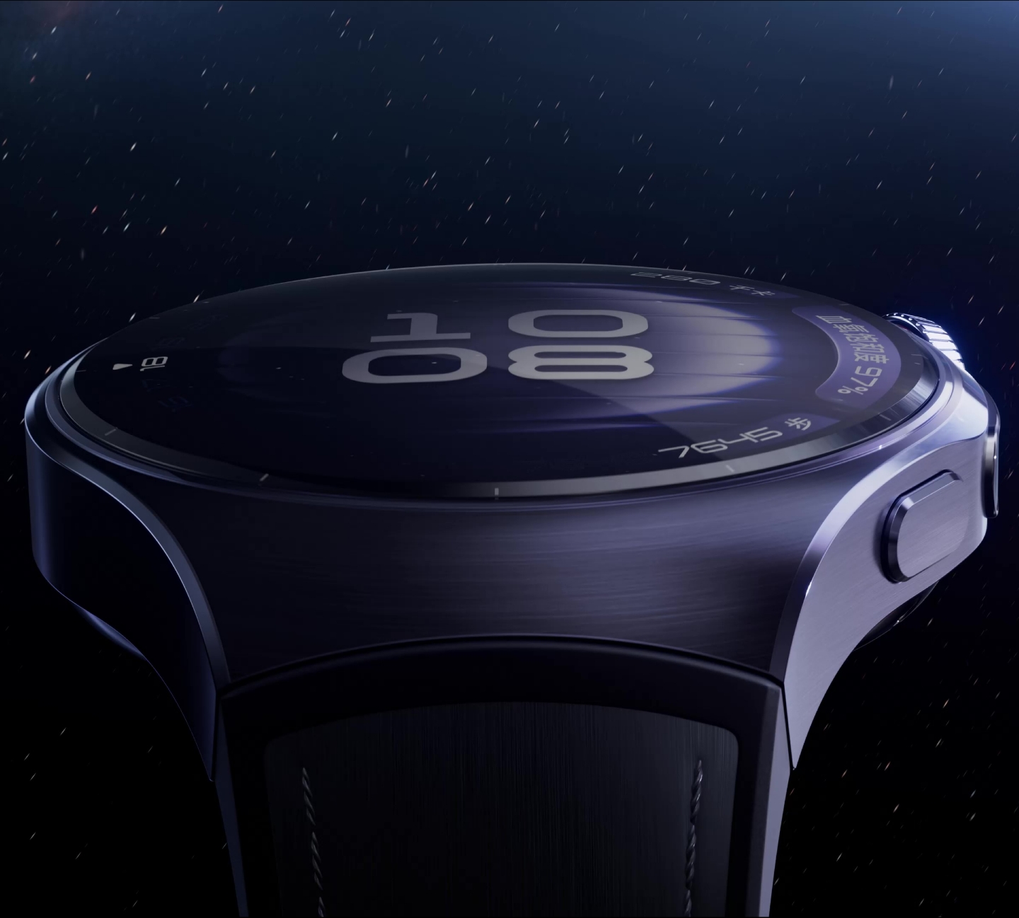 HUAWEI WATCH 5 的 id 视频,展示了产品的设计理念与外观细节