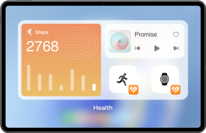 HUAWEI Matepad pro 12.6 widget