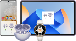 HUAWEI FreeClip Dual-Device Connections